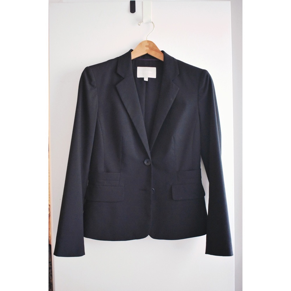 Banana Republic Fitted Black Blazer